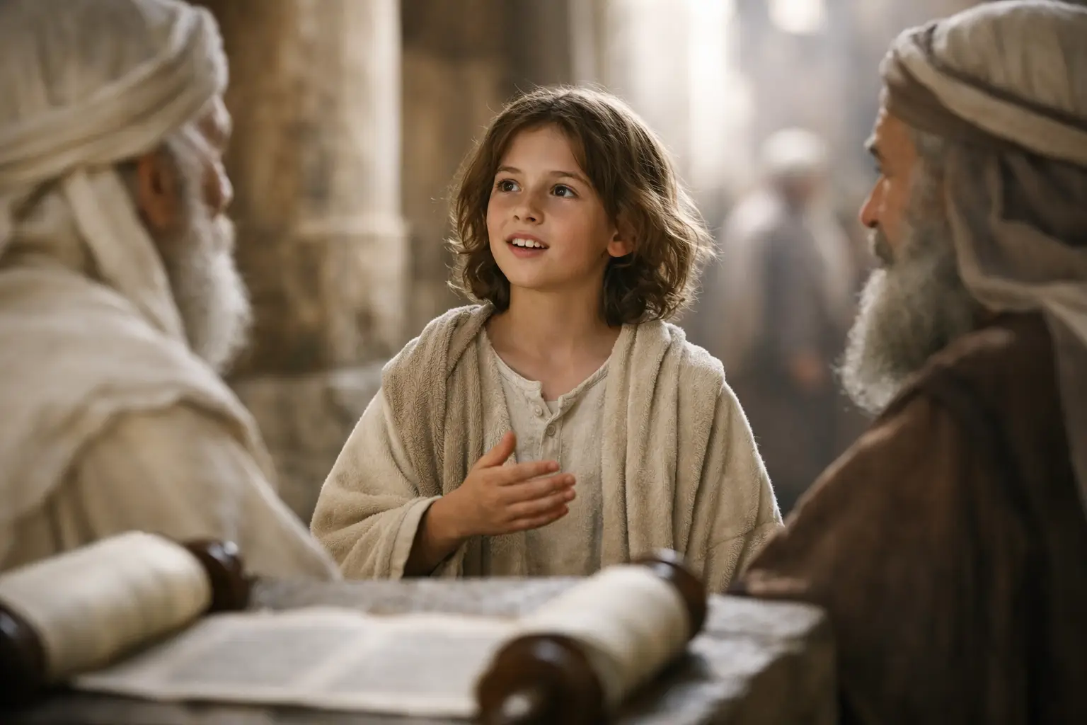 What Is the First Words of Jesus?
